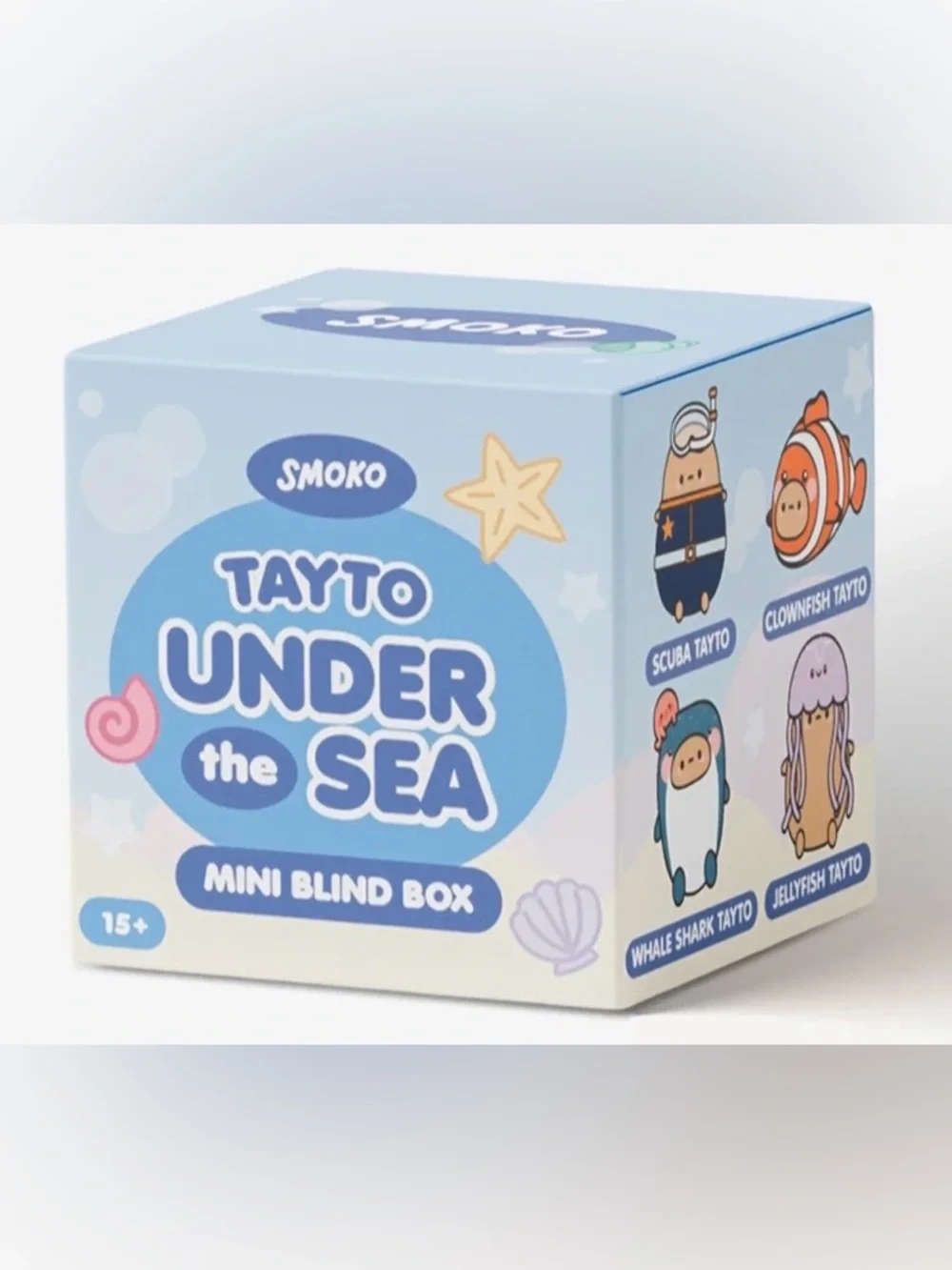 Smoko Tayto under the sea blind box mini figure - stingray tayto